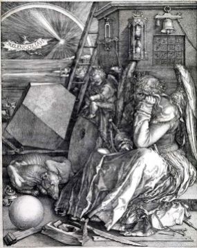 Albrecht Dürer used an architect to personify melancholia. How fun that is...?